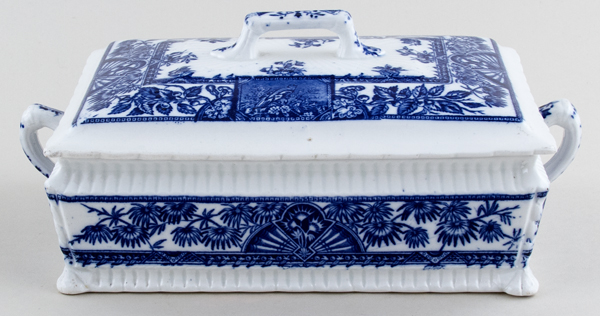 Covered Vegetable Dish c1885